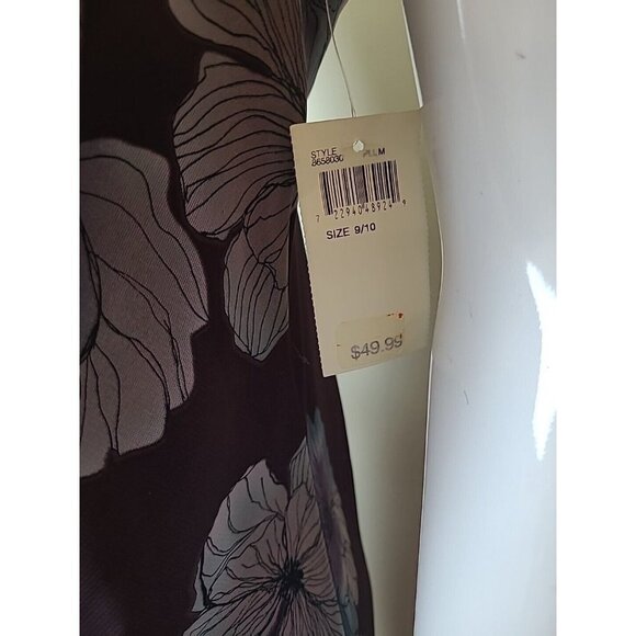 Alyn Paige Spaghetti Strap Floral Dress Size 9/10 Tags Attached - Picture 4 of 6